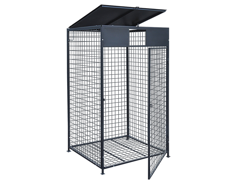 Сітчастий контейнер для ПЕТ пляшок великий 1000х1000х1700мм КОМПРЕД OL825/1